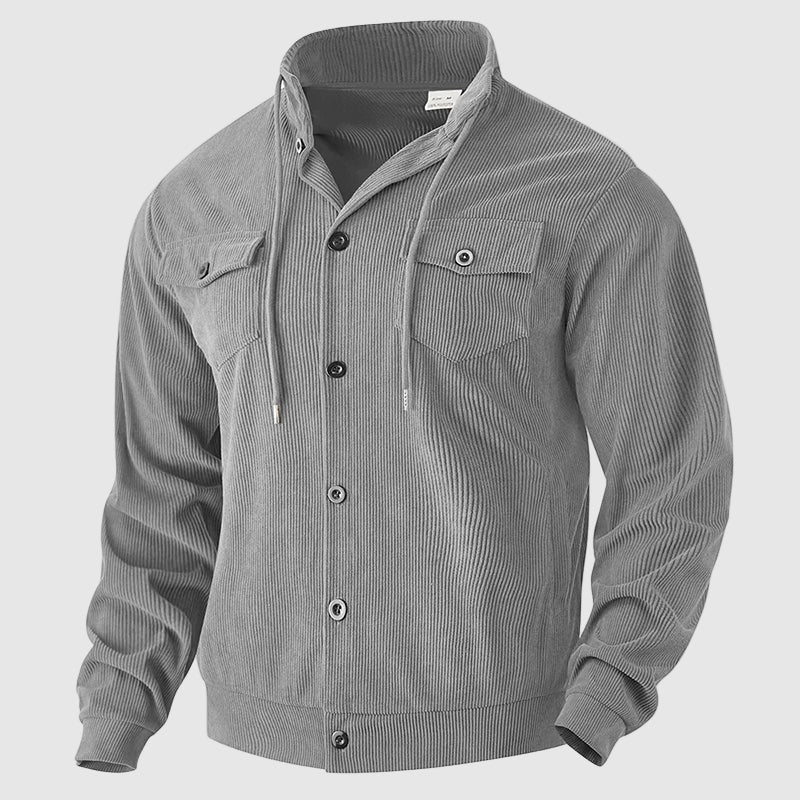 Veste en velours côtelé homme style Americana