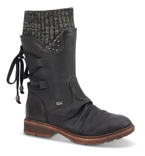 Bottes d'hiver pour femmes Talon bas Chaudes & Confortables