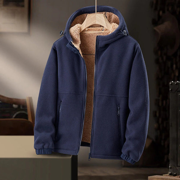 Manteau à capuche pour homme, confortable et chaud