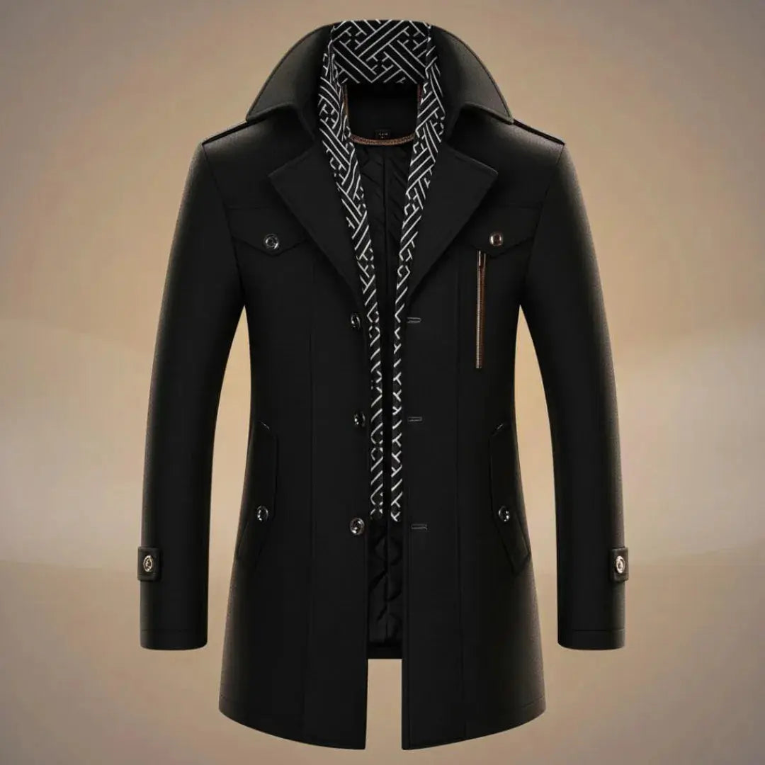 Long manteau d'hiver femme duveteux