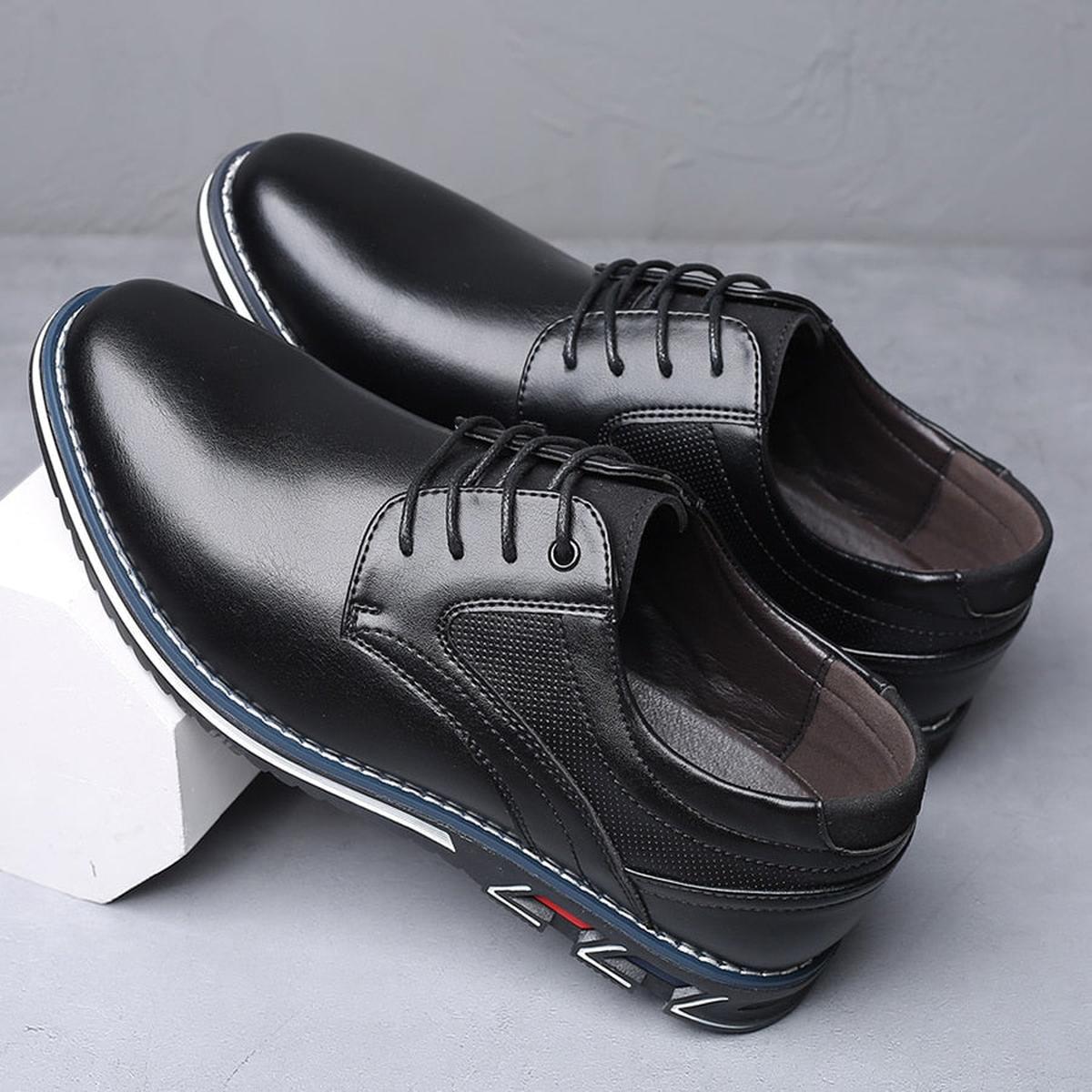 Bottines à lacets élégantes pour hommes Design moderne