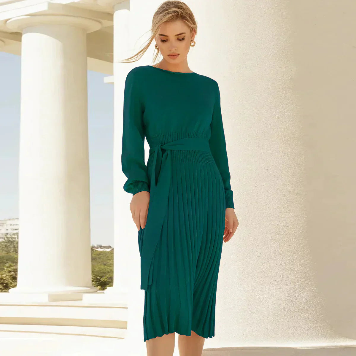 Robe en maille élégante pour femme