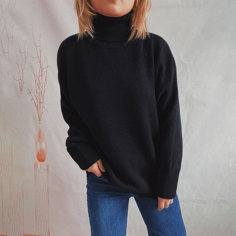 Pull en tricot simple Doux Confortable Vêtement de tous les jours