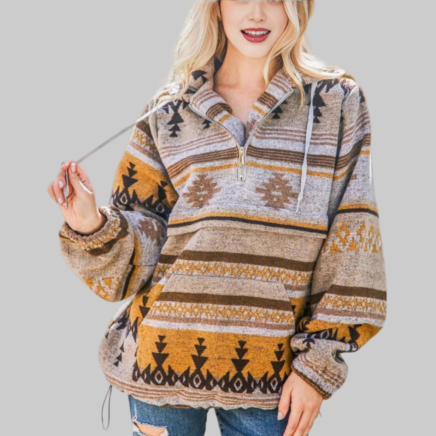 Sweat à capuche élégant au design unique
