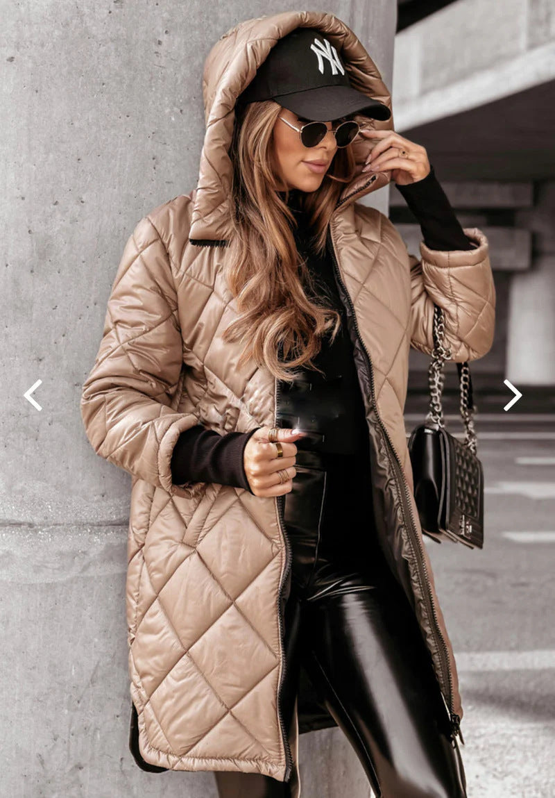 Veste matelassée femme Décontractée Capuche Pratique