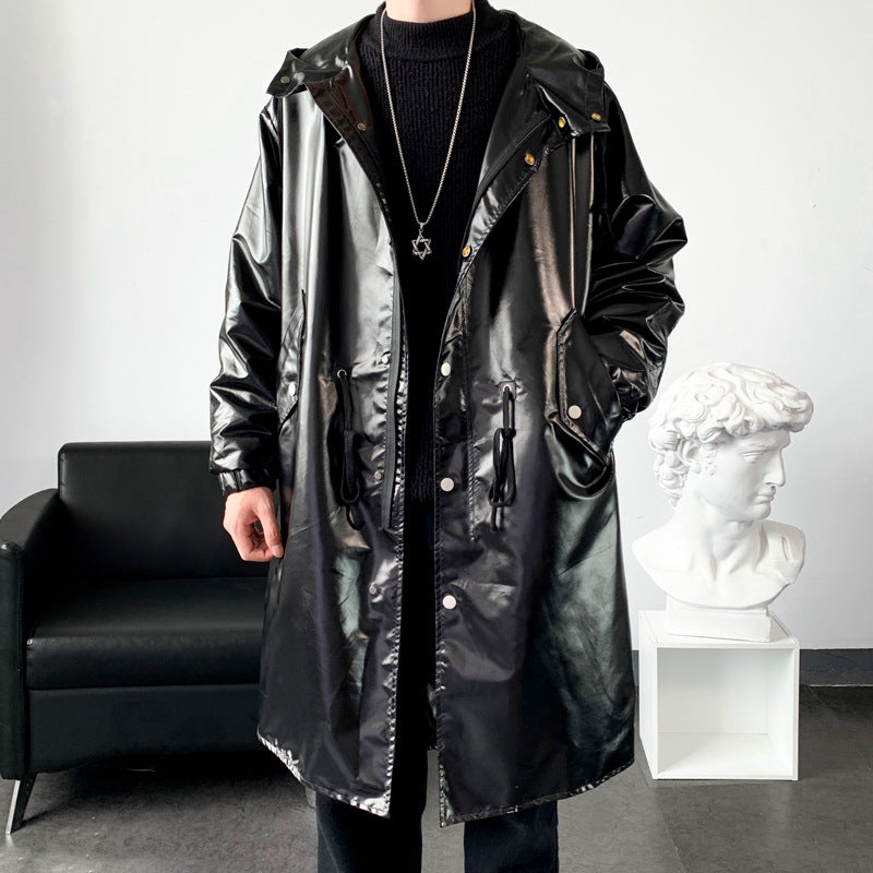 Veste de pluie réfléchissante et imperméable pour homme