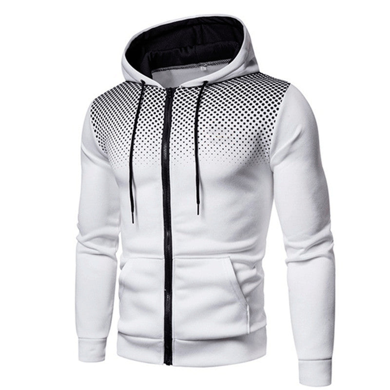 Sweat-shirt de sport pour homme Respirant Capuche Textile fonctionnel