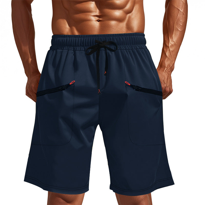 Shorts de sport homme Élastique Multipoches