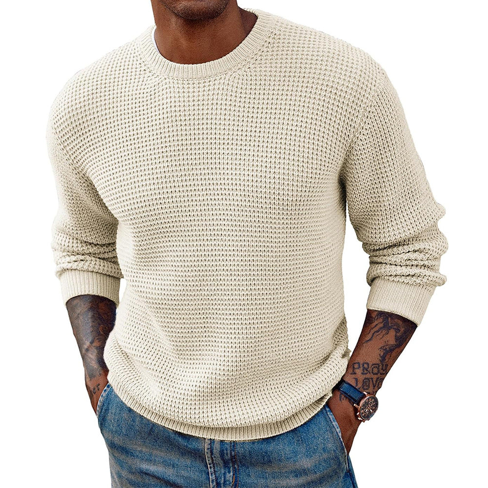 Pull-over homme texturé au design élégant