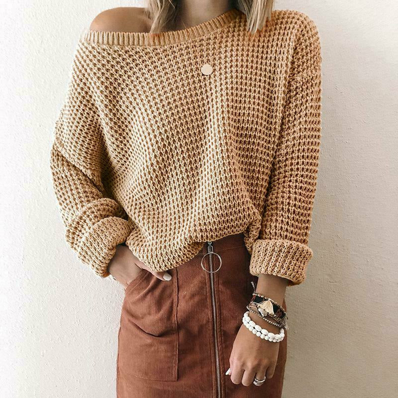 Haut de pull doux pour femmes