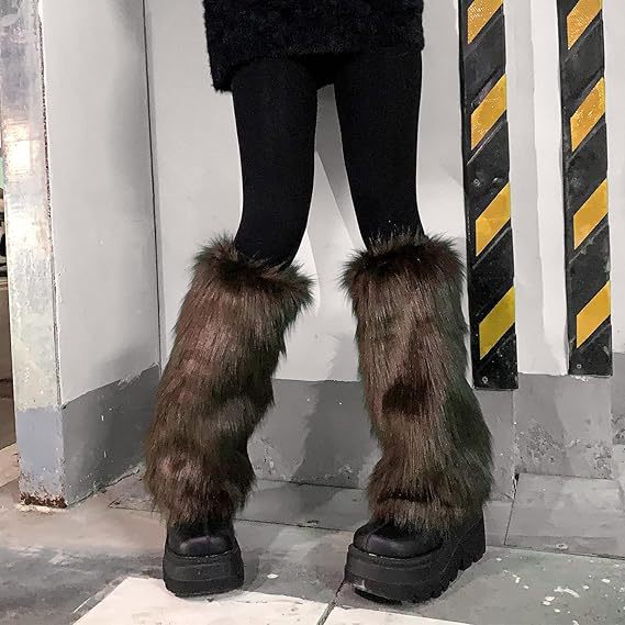 Femmes Élégantes Manches en Fourrure Accessoires