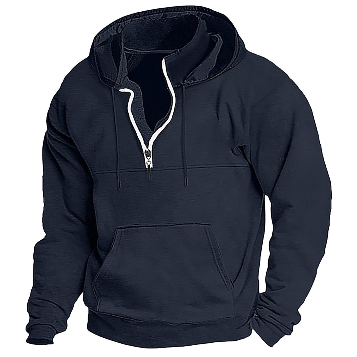 Sweat-shirt à capuche homme Confortable Fermeture éclair
