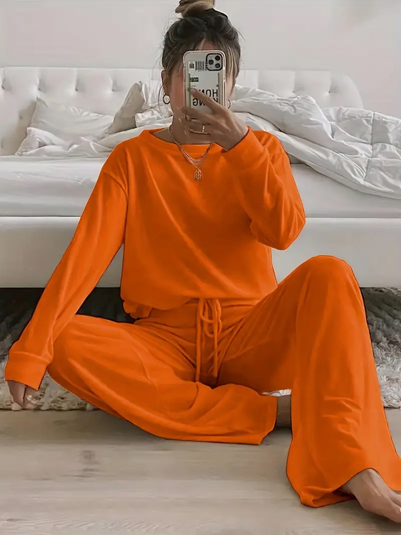 Ensemble lounge femme Confortable Élégant Coupe ample