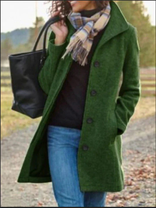 Trench-coat long élégant pour femme