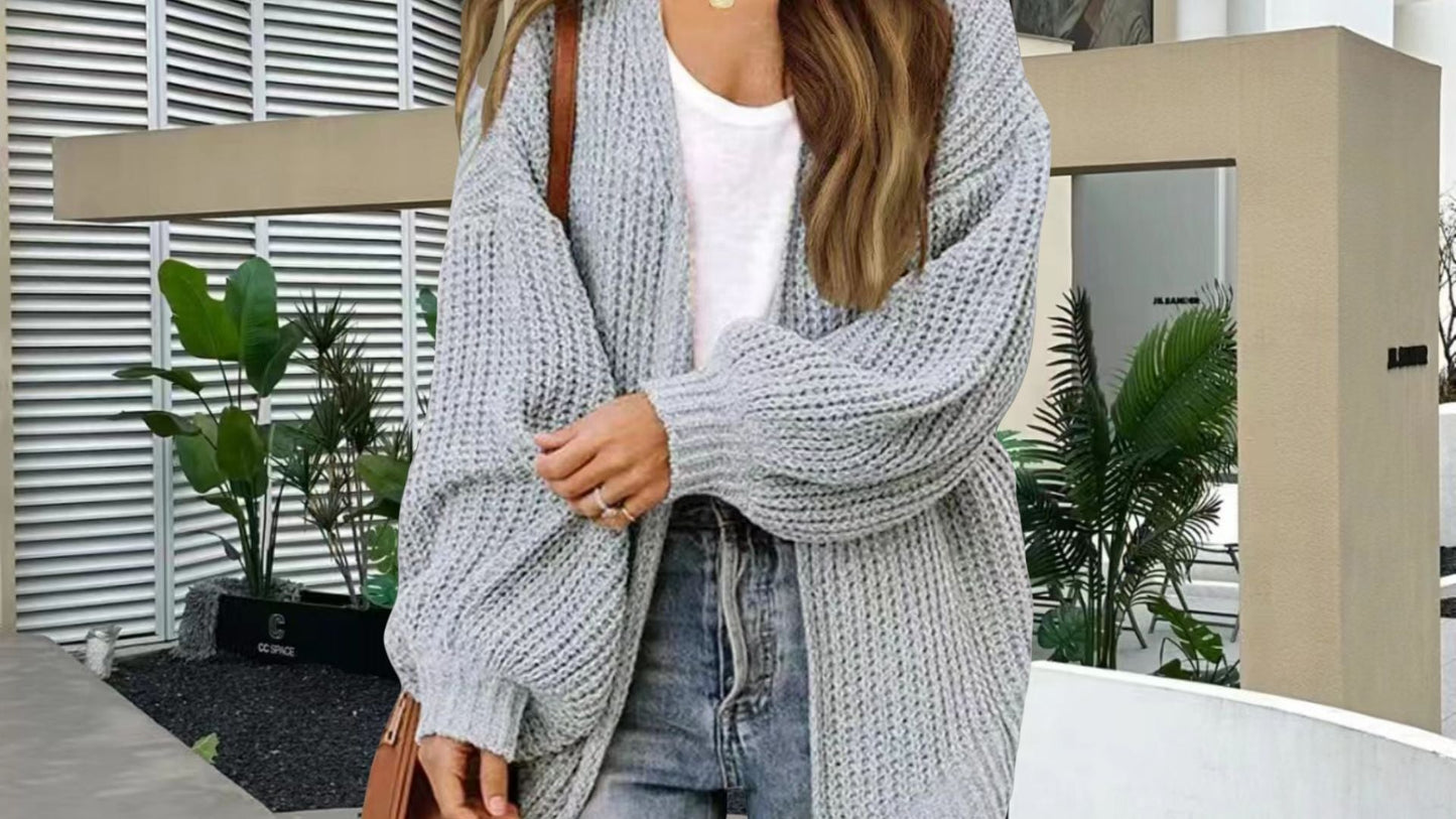 Cardigan Doux pour Femmes Vêtement d'extérieur Élégant