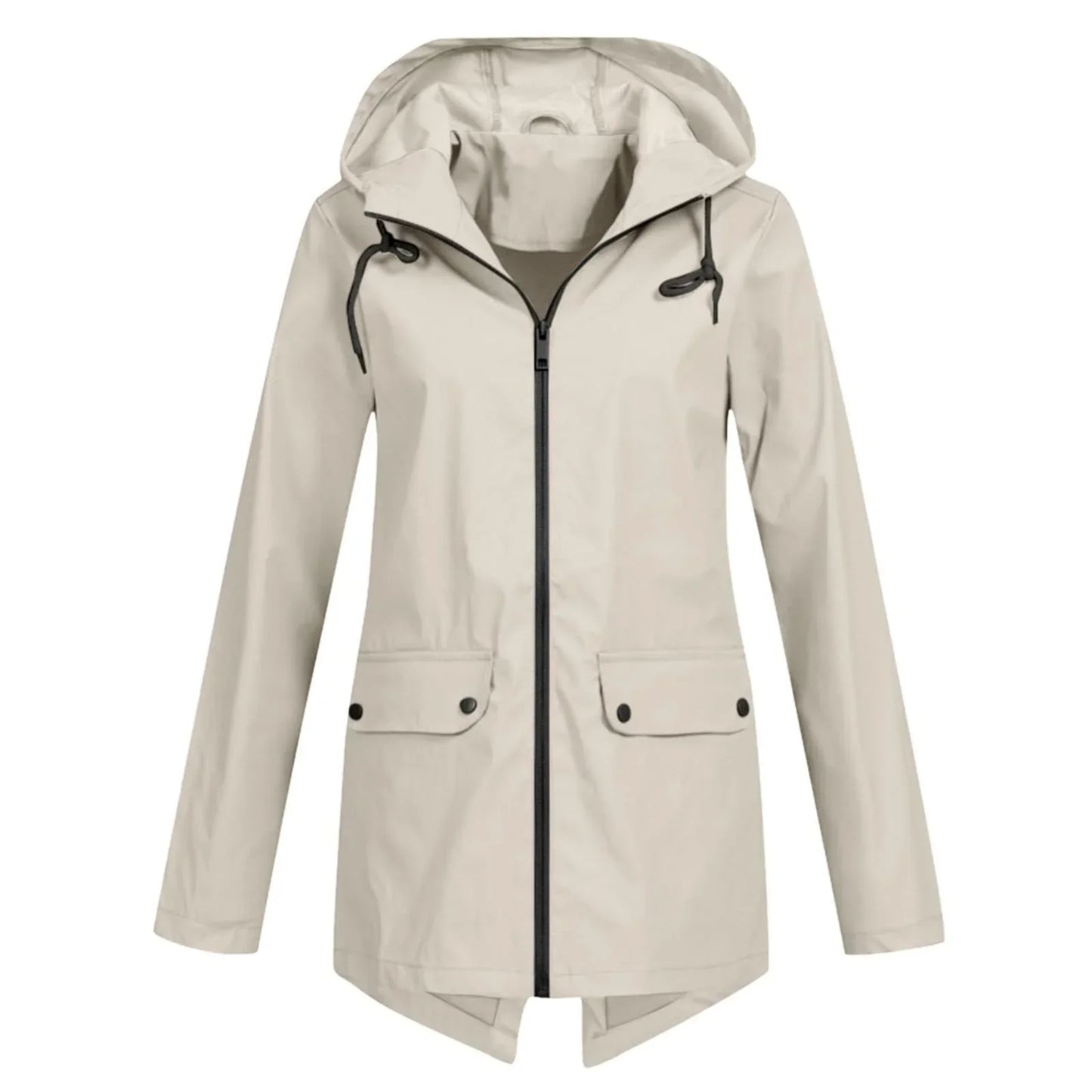 Imperméable Long Femme Capuche Imperméable