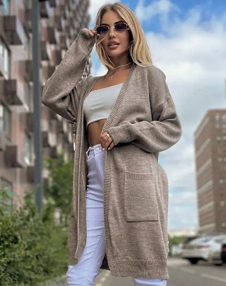 Gilet Femme Oversize Ouvert