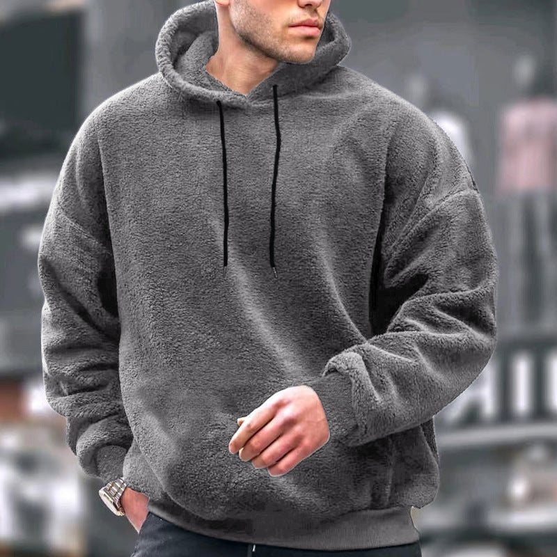 Sweat à capuche homme en polaire douce et confortable