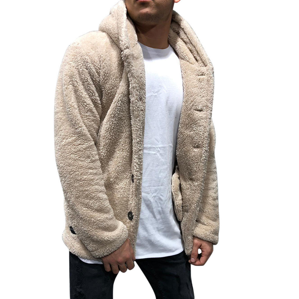 Veste polaire peluche Capuche Doux
