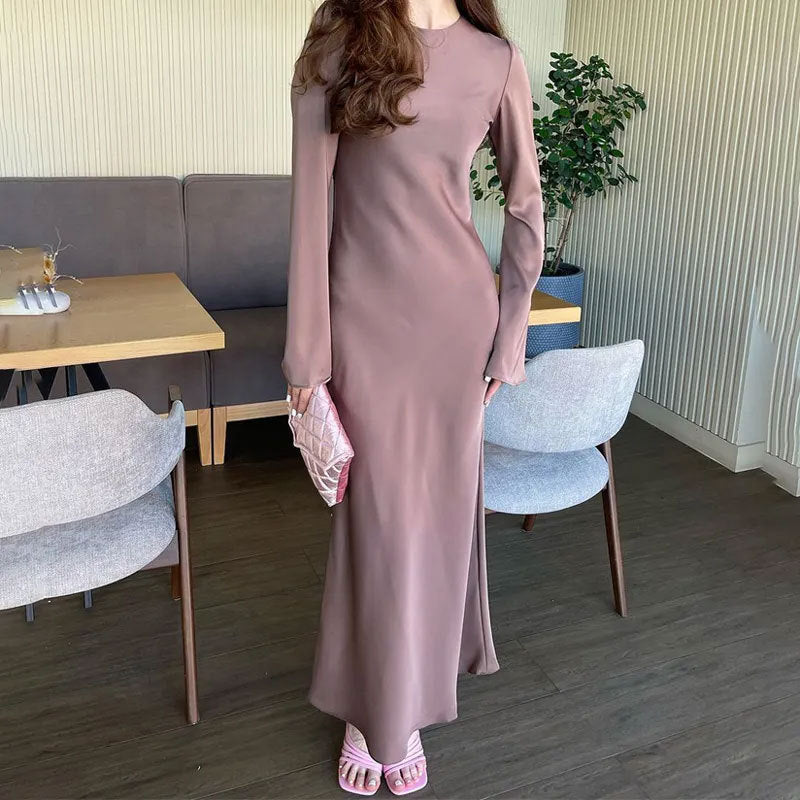 Robe longue élégante pour femme Coupe longue