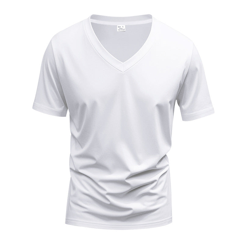 T-shirt homme col V Léger respirant