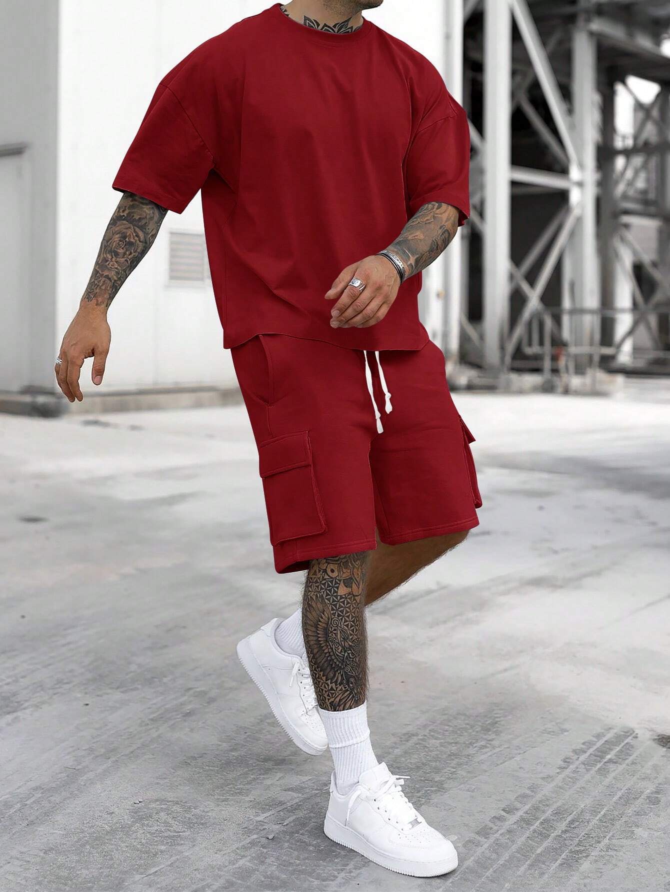Ensemble de survêtement homme confortable et actif