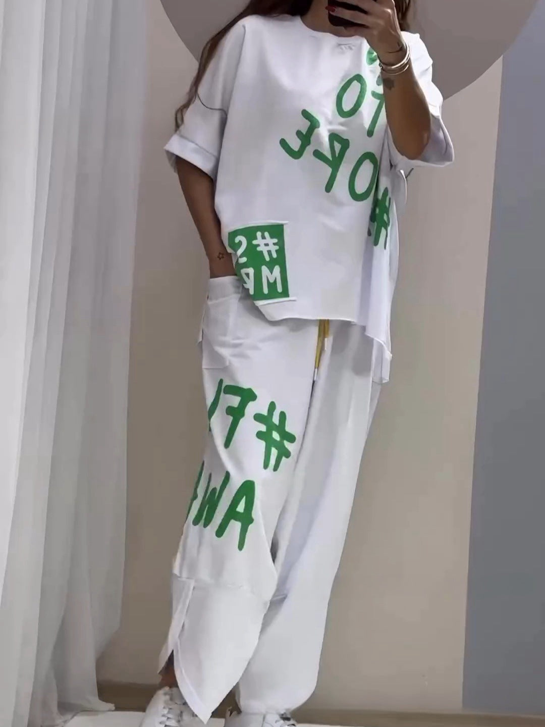 Ensemble de jogging confortable oversize pour femme