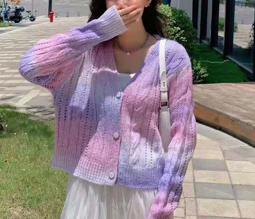 Cardigan Confortable Oversize Manches Torsadées