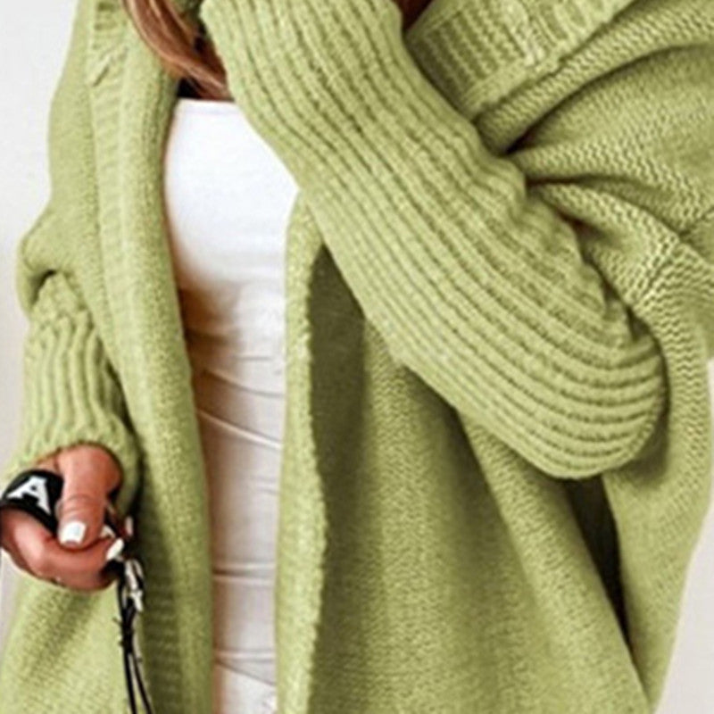Cardigan douillet à capuche