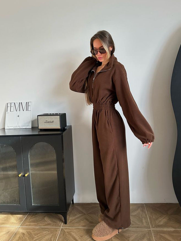 Combinaison polaire femme confortable et élégante