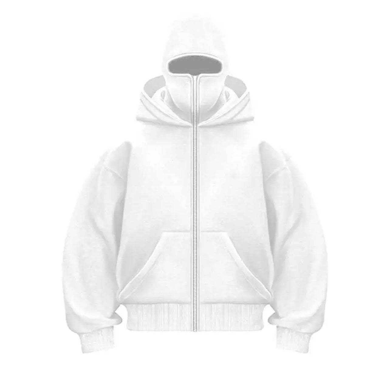 Femmes Veste à Capuche Stylée Col Haut Modèle Tendance