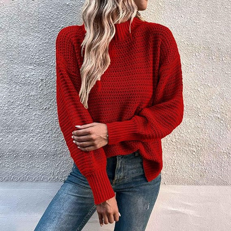 Pull tricoté pour femme Vêtement d'extérieur élégant