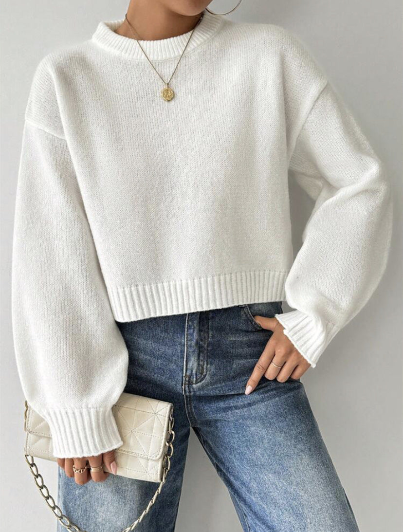 Pull en fine maille femme, aspect cachemire élégant