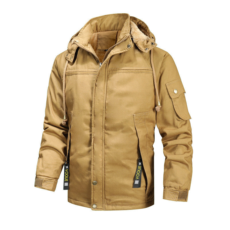 Veste outdoor homme chaude, doublée, imperméable
