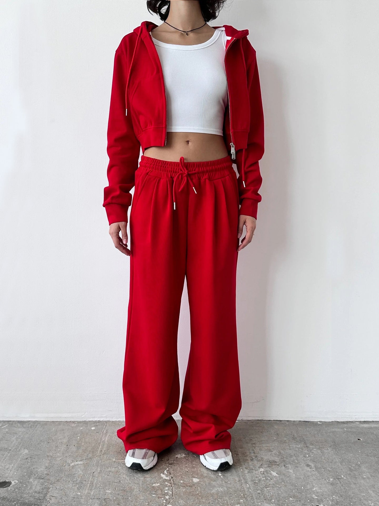 Survêtement de sport femme Sweat à capuche et pantalon de jogging Haute qualité Confortable