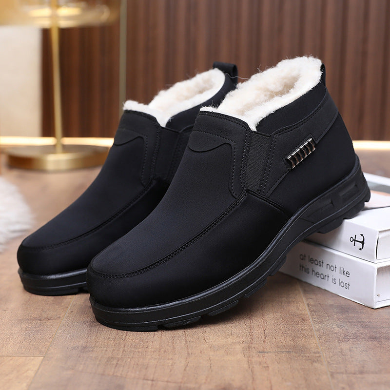 Bottes d'hiver pour femmes Doublure douce Antidérapantes