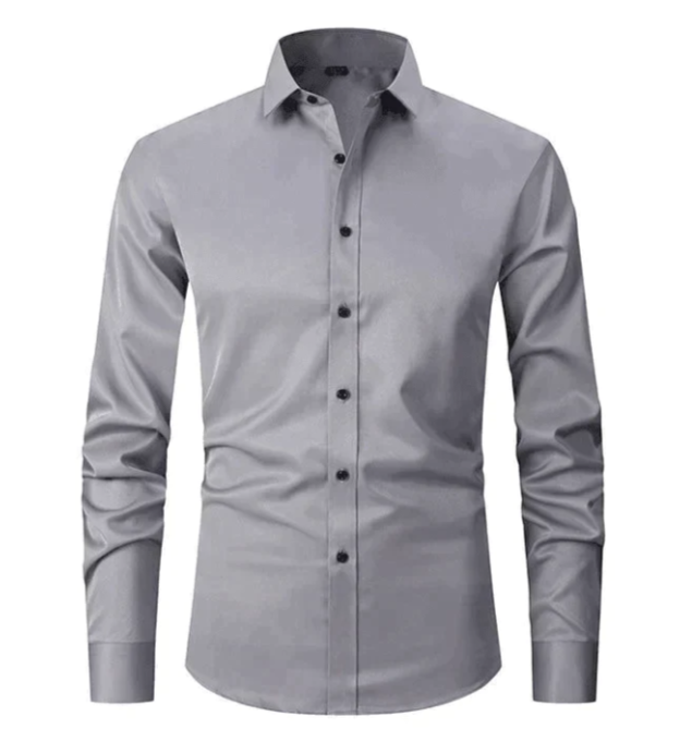 Chemise homme slim fit à boutons stretch