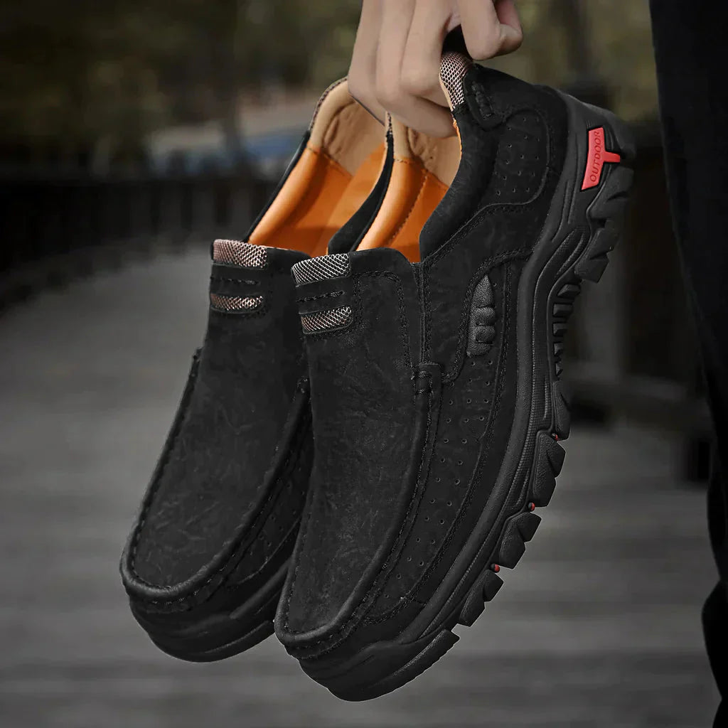 Chaussures orthopédiques pour hommes ergonomiques antidérapantes