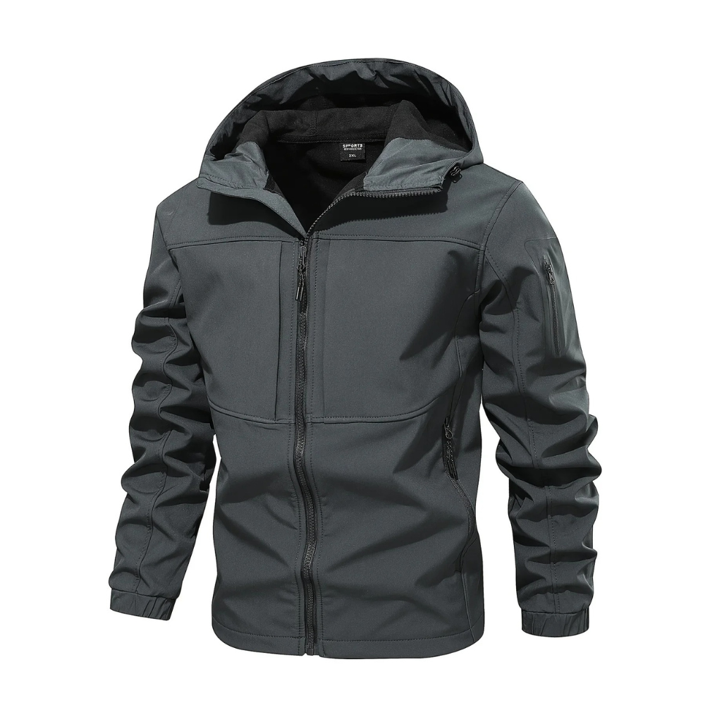 Veste d'extérieur pour homme Capuche Polaire Isolation