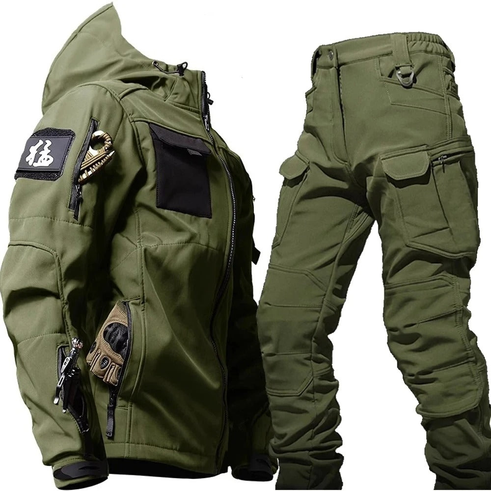 Ensemble veste et pantalon imperméables d'extérieur pour hommes