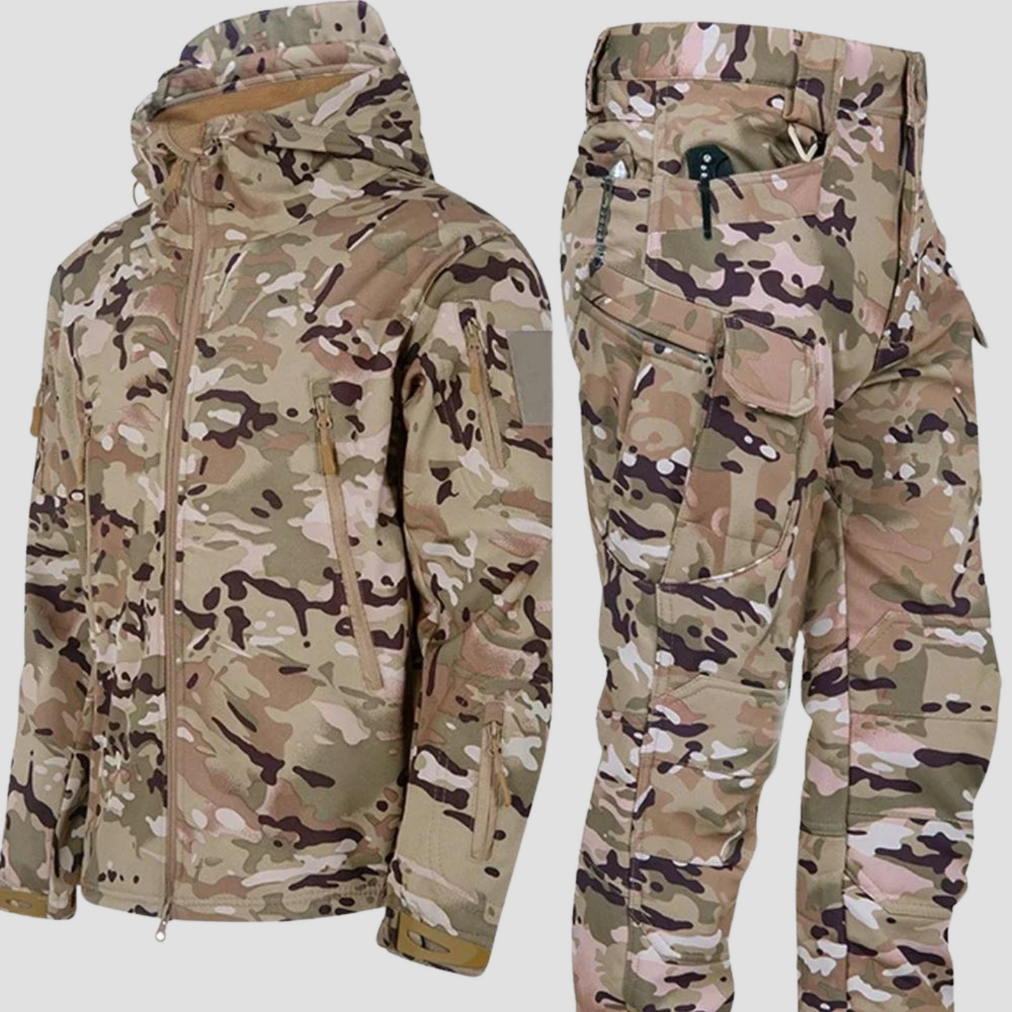 Veste tactique homme Camo Hiver Outdoor