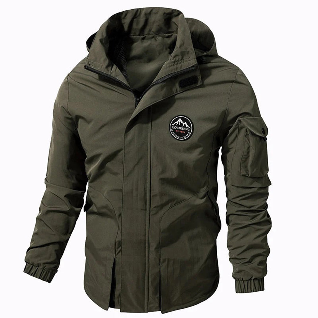 Parka d'extérieur pour homme, imperméable et coupe-vent