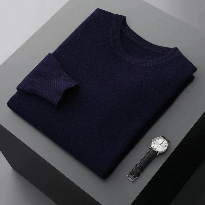 Pull homme Mérinos Manches longues Chaud