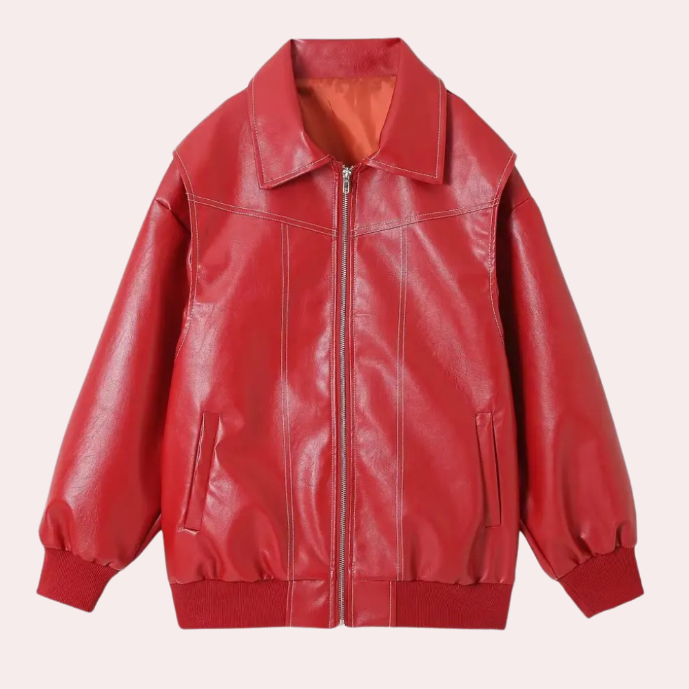 Blouson de moto tendance pour femme en été