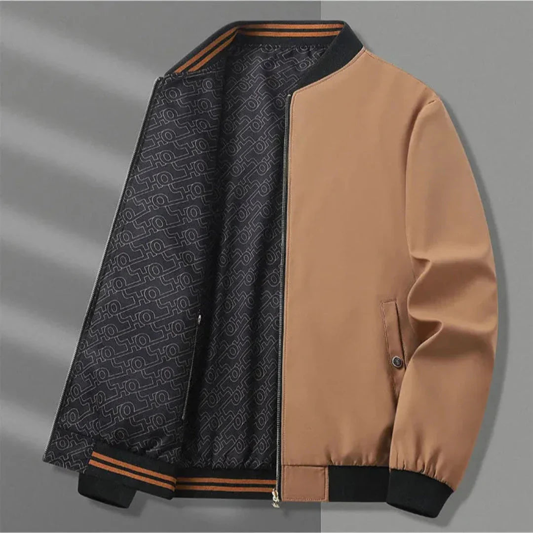 Veste réversible pour femme à double face