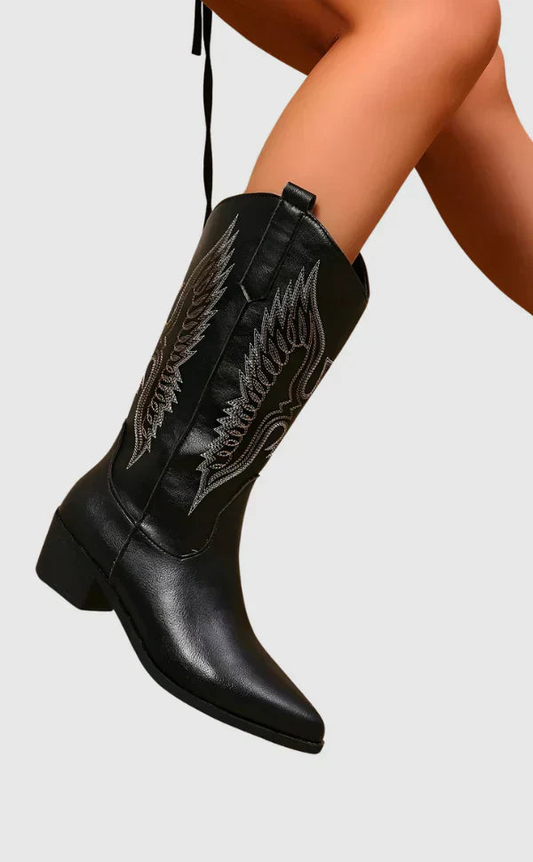 Bottes Western Femme Style Cowboy