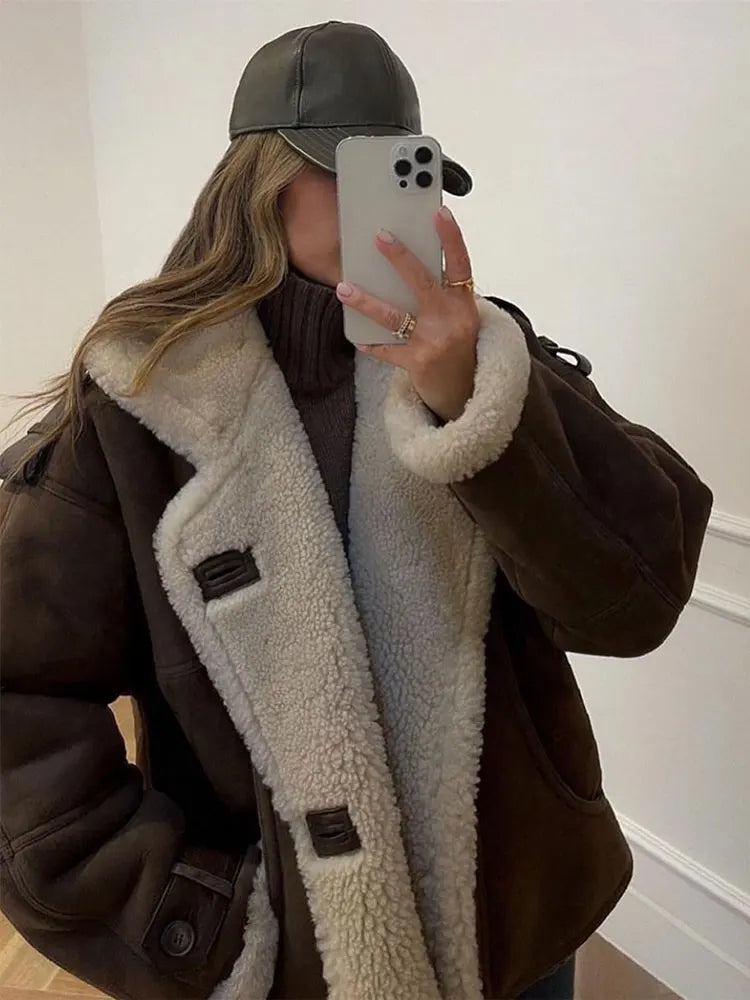 Manteau femme stylé, magnifiquement élégant