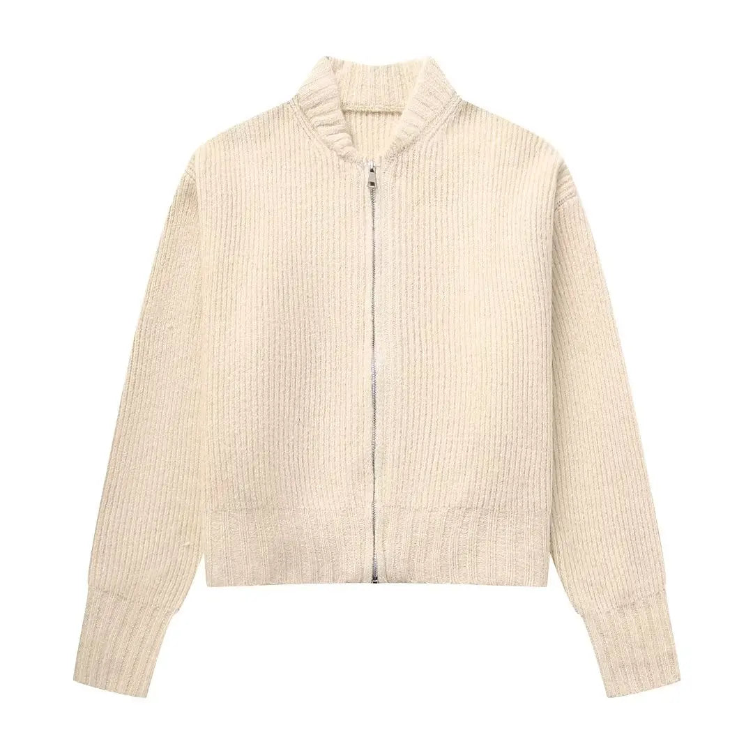 Cardigan femme modèle automne laineux