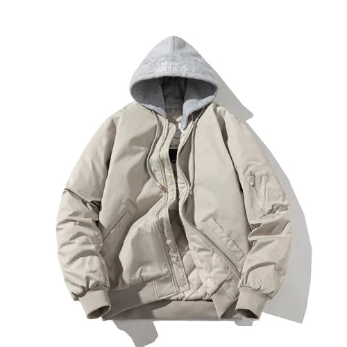 Blouson aviateur en cuir style Cavan
