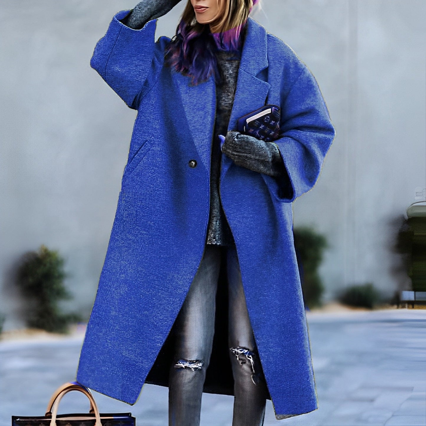 Manteau élégant pour femme style vintage